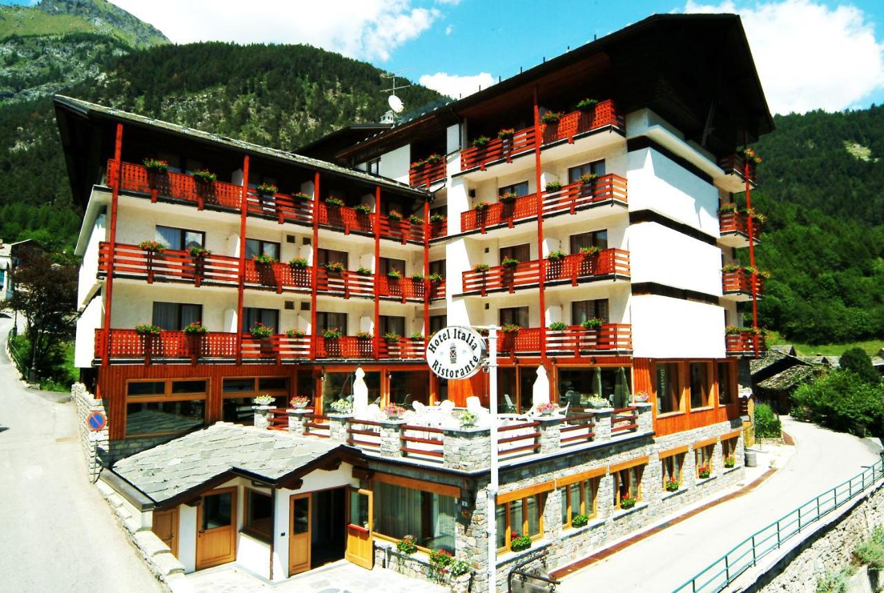 Hg Hotel Italia Brusson Eksteriør billede